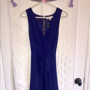Navy Blue Boutique Dress